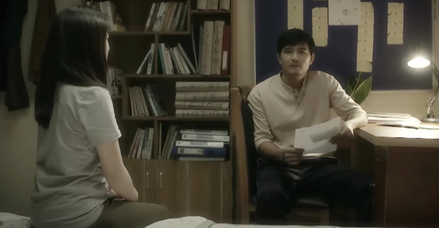 Công, Phương mong mỏi đứa con đầu lòng. Ảnh: CMH.