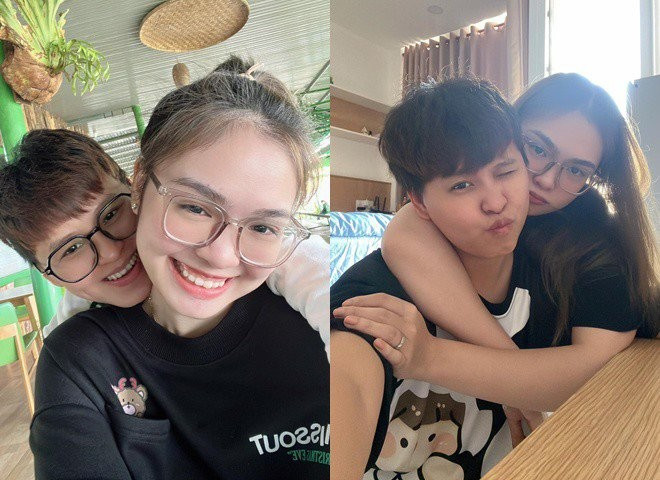 Nữ ca sĩ chia sẻ nhiều hình ảnh thân mật cùng người yêu đồng giới.