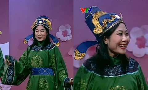 Nghệ sĩ Thu Hương tham gia Táo Quân mùa đầu tiên. Nghệ sĩ Thu Hương tham gia Táo Quân mùa đầu tiên.