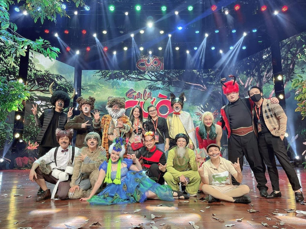 Dàn diễn viên chính &quot;hùng hậu&quot; của Gala cười 2022.