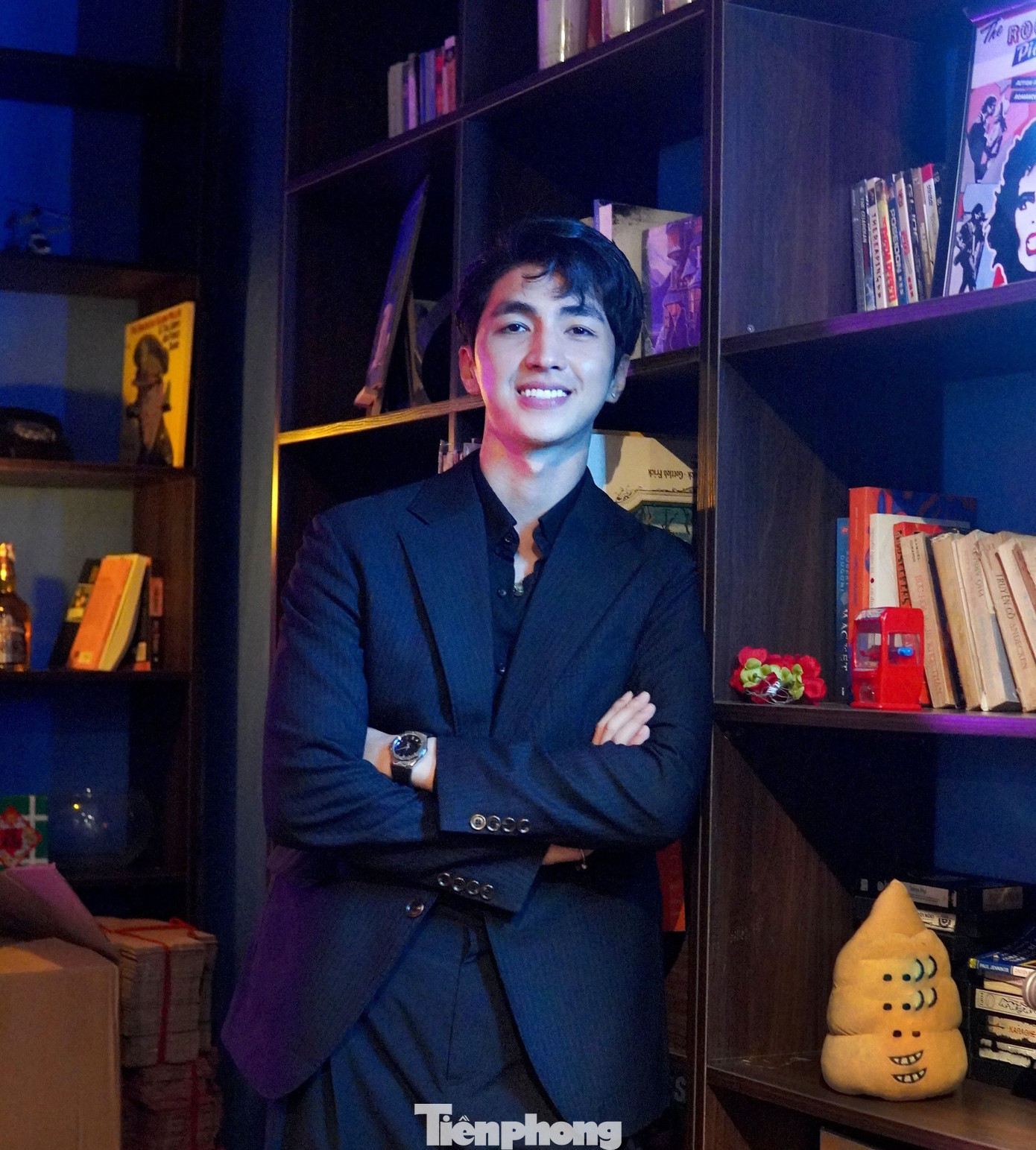 Trong năm 2023, Bình An hứa không lặp lại mình ở những dạng vai cũ. Anh hướng đến những nhân vật đa chiều, có cá tính rõ ràng. Ảnh: TRỌNG QUÂN.