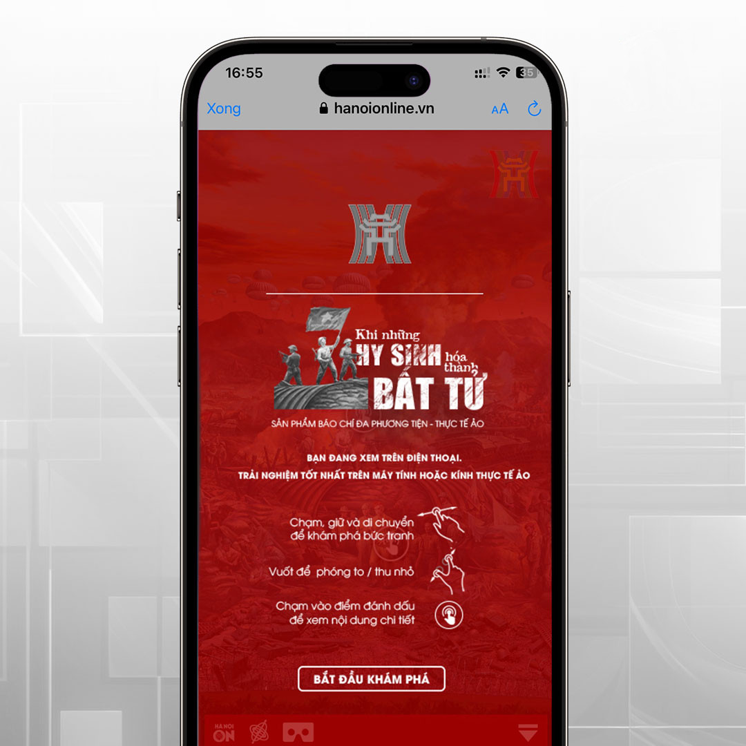 Sản phẩm báo chí đa phương tiện, thực tế ảo trên ứng dụng. Sản phẩm báo chí đa phương tiện, thực tế ảo trên ứng dụng.