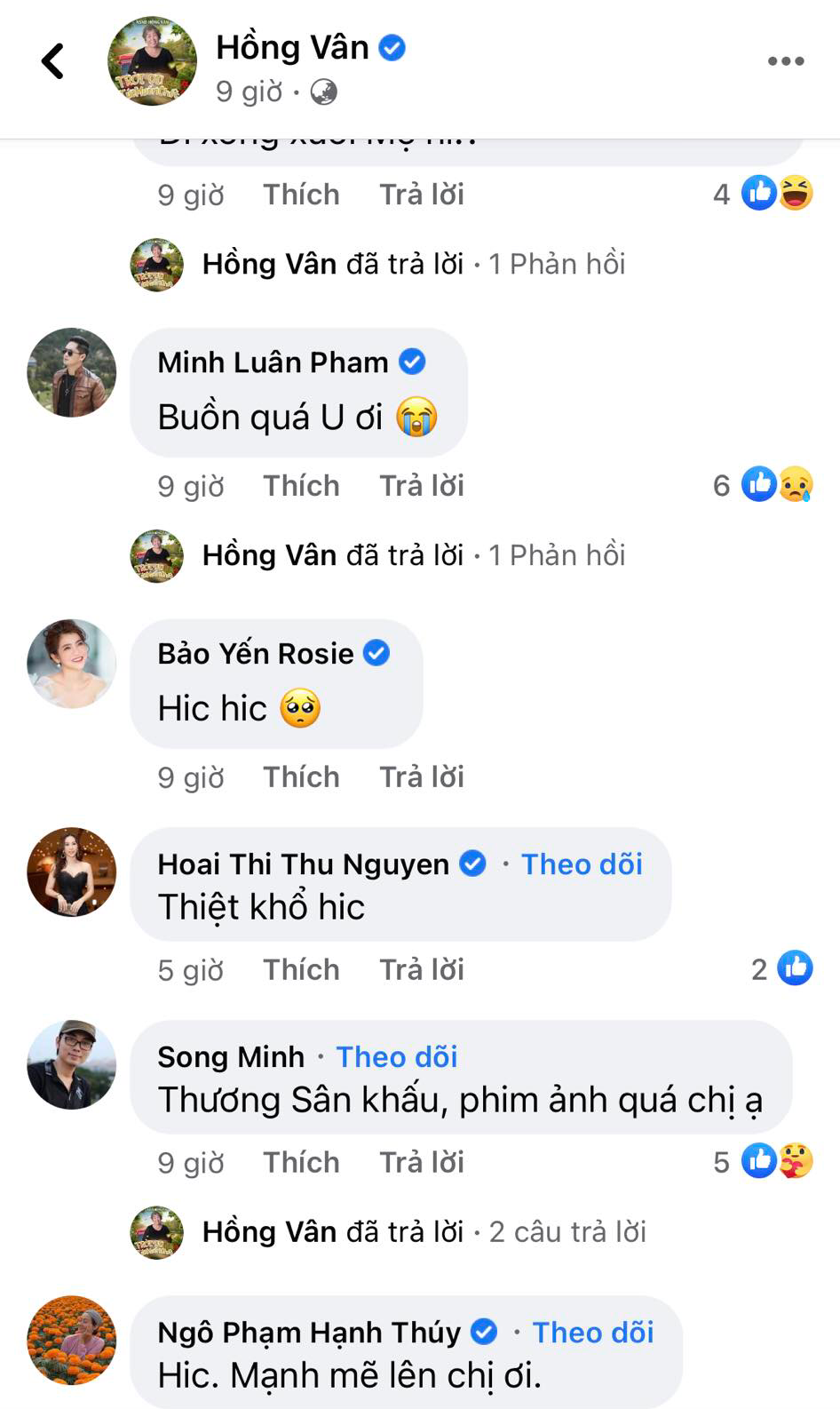 Nhiều đồng nghiệp gửi lời chia sẻ, động viên Nhiều đồng nghiệp gửi lời chia sẻ, động viên