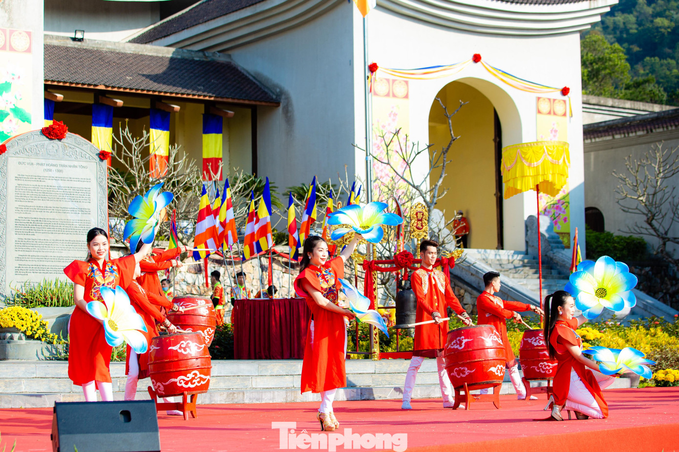 Sau ba năm tạm hoãn vì dịch bệnh, Lễ hội Xuân Yên Tử 2023 kéo dài suốt 3 tháng đầu năm. Ảnh: TRỌNG TÀI.