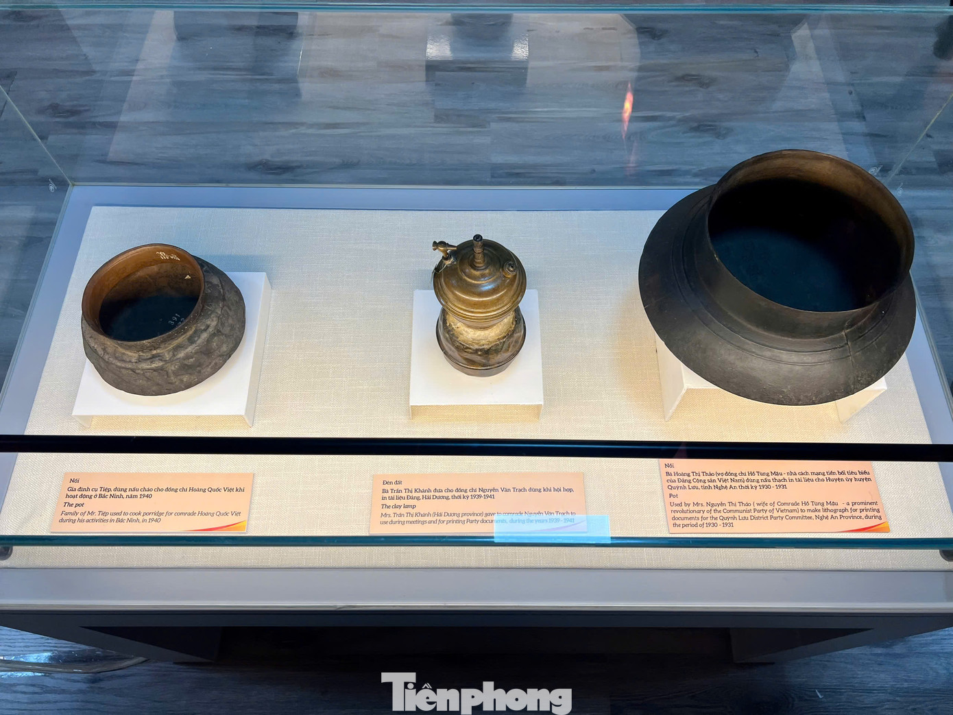 Một số hiện vật được trưng bày tại Bảo tàng Lịch sử quốc gia. Ảnh: Ngọc Ánh Một số hiện vật được trưng bày tại Bảo tàng Lịch sử quốc gia. Ảnh: Ngọc Ánh