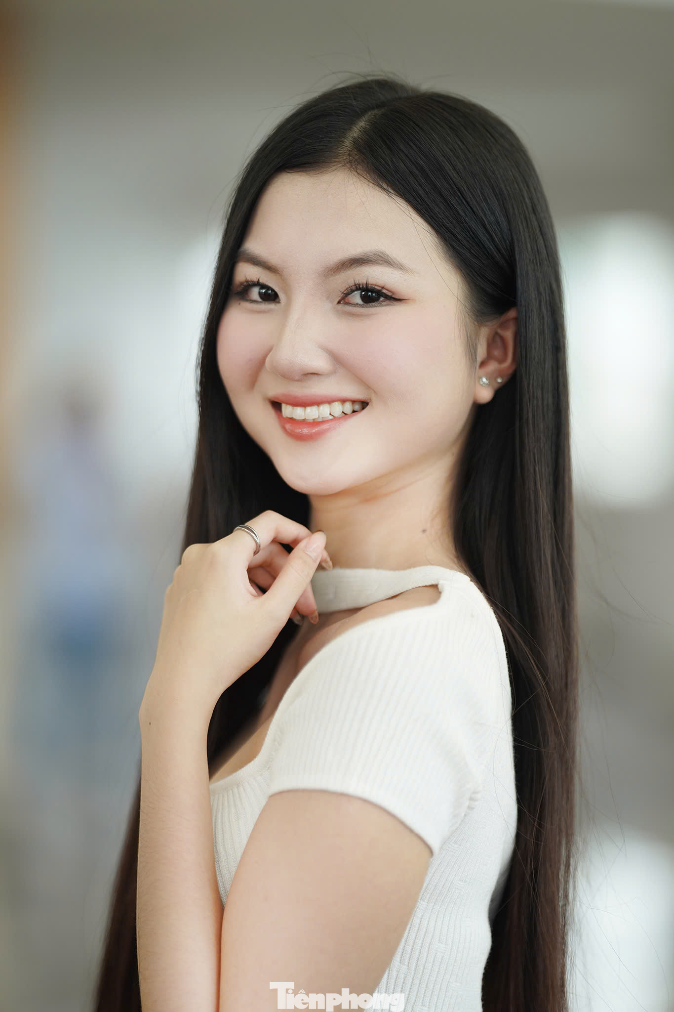 Những nhan sắc ấn tượng tại ngày hội tuyển sinh. Ảnh: Phạm Nguyễn. Những nhan sắc ấn tượng tại ngày hội tuyển sinh. Ảnh: Phạm Nguyễn.