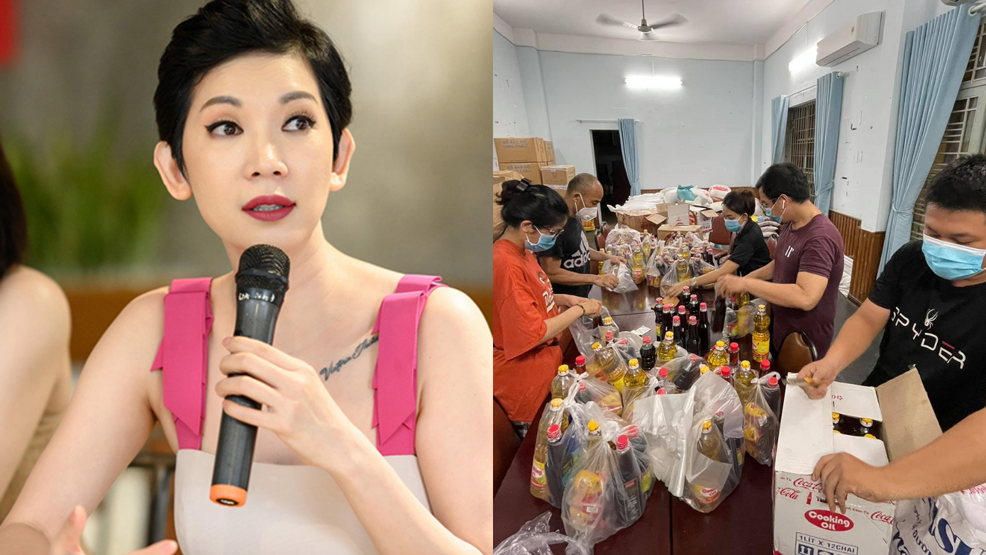 Cùng với MC Đại Nghĩa, siêu mẫu Xuân Lan đã đóng góp bánh kẹo, cháo ăn liền và khẩu trang y tế cho Bệnh viện Nhi Đồng Cùng với MC Đại Nghĩa, siêu mẫu Xuân Lan đã đóng góp bánh kẹo, cháo ăn liền và khẩu trang y tế cho Bệnh viện Nhi Đồng