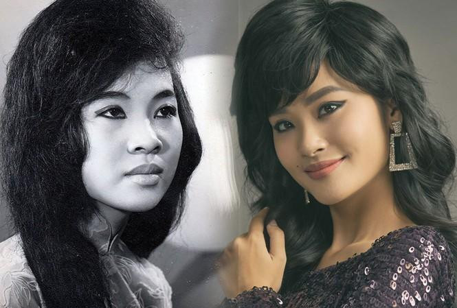 Nữ diễn viên trẻ vào vai danh ca Thanh Thúy có tạo hình ấn tượng, mang hơi thở của thập niên 60. Nữ diễn viên trẻ vào vai danh ca Thanh Thúy có tạo hình ấn tượng, mang hơi thở của thập niên 60.