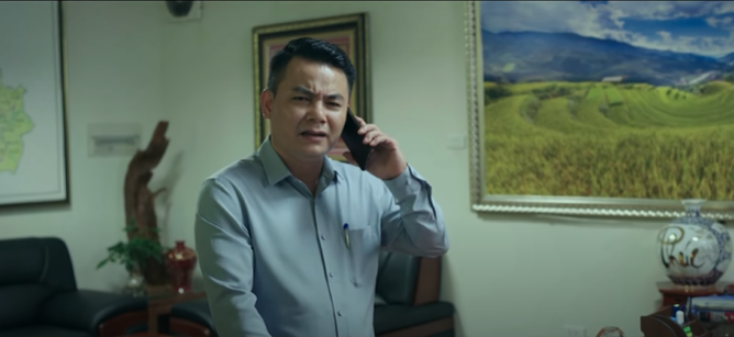 Ông Phát không hài lòng với Hoàng Đức. Ảnh: CMH.