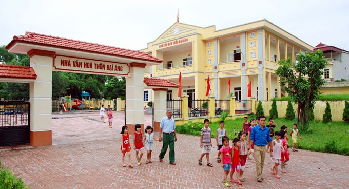 Tính đến hết tháng 9, toàn quốc có 42 tỉnh, thành phố đã quy hoạch quỹ đất dành cho xây dựng thiết chế văn hóa, thể thao.