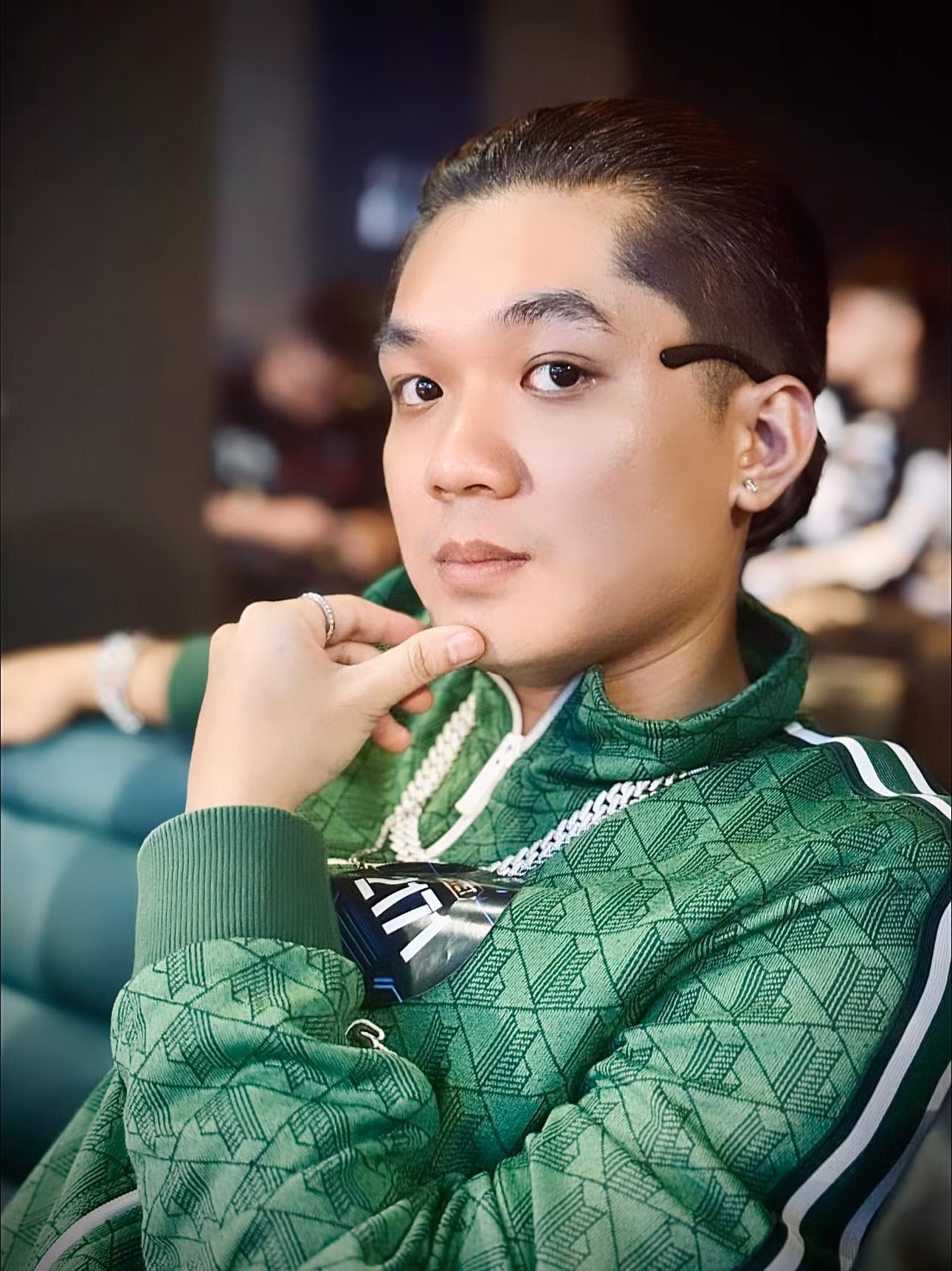 Lil Ken trước khi bị bắt.