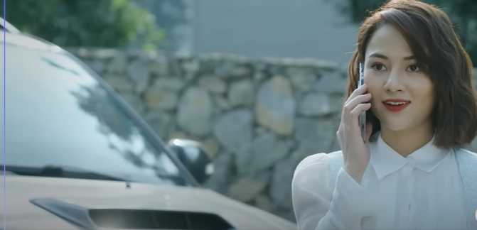 Việt Hoa trở lại màn ảnh nhỏ với vai thư ký Phương trong Nơi giấc mơ tìm về. Ảnh: CMH.