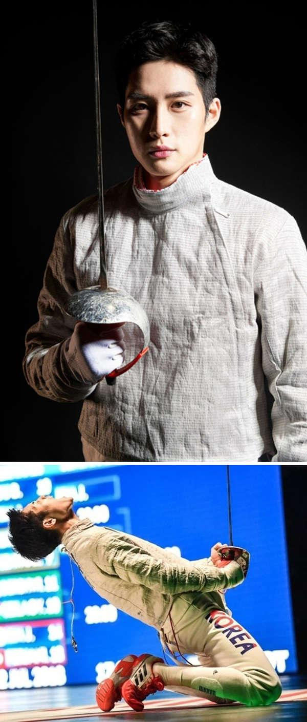 Kim Jun Ho là thành viên đội tuyển Olympic đấu kiếm Hàn Quốc.