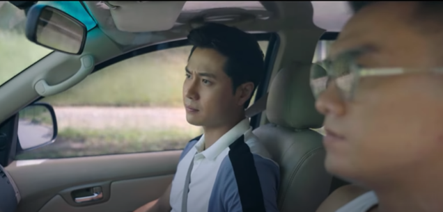 Vũ và Phong theo sát hành tung của Đinh Hoàng Đức. Ảnh: CMH.