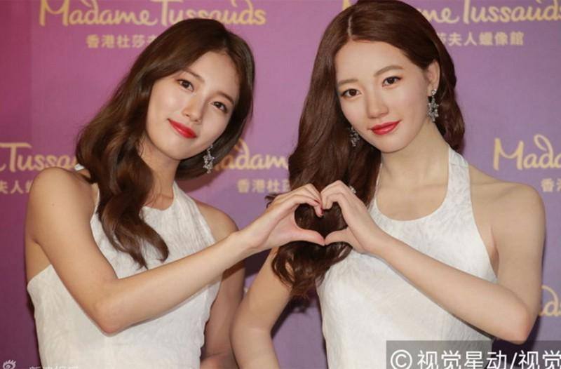 Tuy nhiên, cũng có những phiên bản tượng sáp được tác vô cùng khéo léo, điển hình như tượng của Suzy Tuy nhiên, cũng có những phiên bản tượng sáp được tác vô cùng khéo léo, điển hình như tượng của Suzy