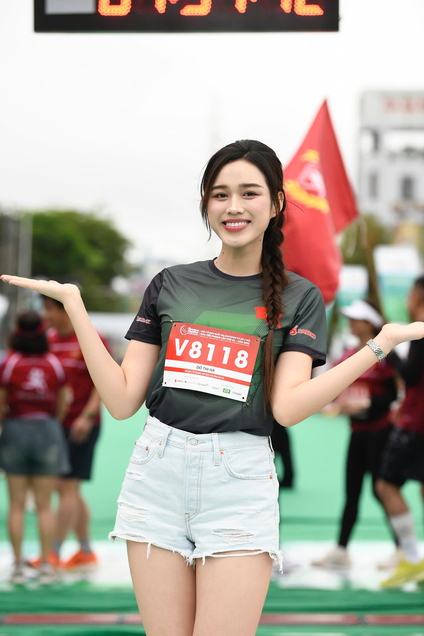 Hoa hậu Đỗ Thị Hà khẳng định tiếp tục đồng hành cùng Tiền Phong Marathon các mùa tiếp theo.