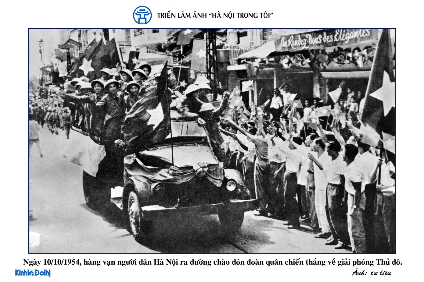 Các tác phẩm ghi lại những thời khắc lịch sử của người dân Thủ đô trong mùa thu năm 1954.