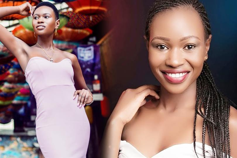 Đại diện Kenya nổi bật mái tóc tém ấn tượng và hình thể quyến rũ. Cô thường xuyên tham gia các hoạt động cộng đồng và đấu tranh bảo vệ quyền lợi của phụ nữ tại châu Phi