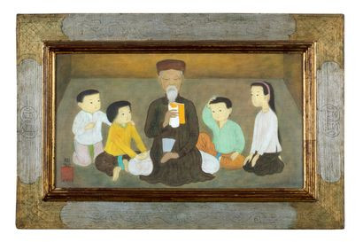 Một số tác phẩm khác trong phiên Họa sĩ châu Á - Mỹ thuật hiện đại Việt Nam. Ảnh: Aguttes.