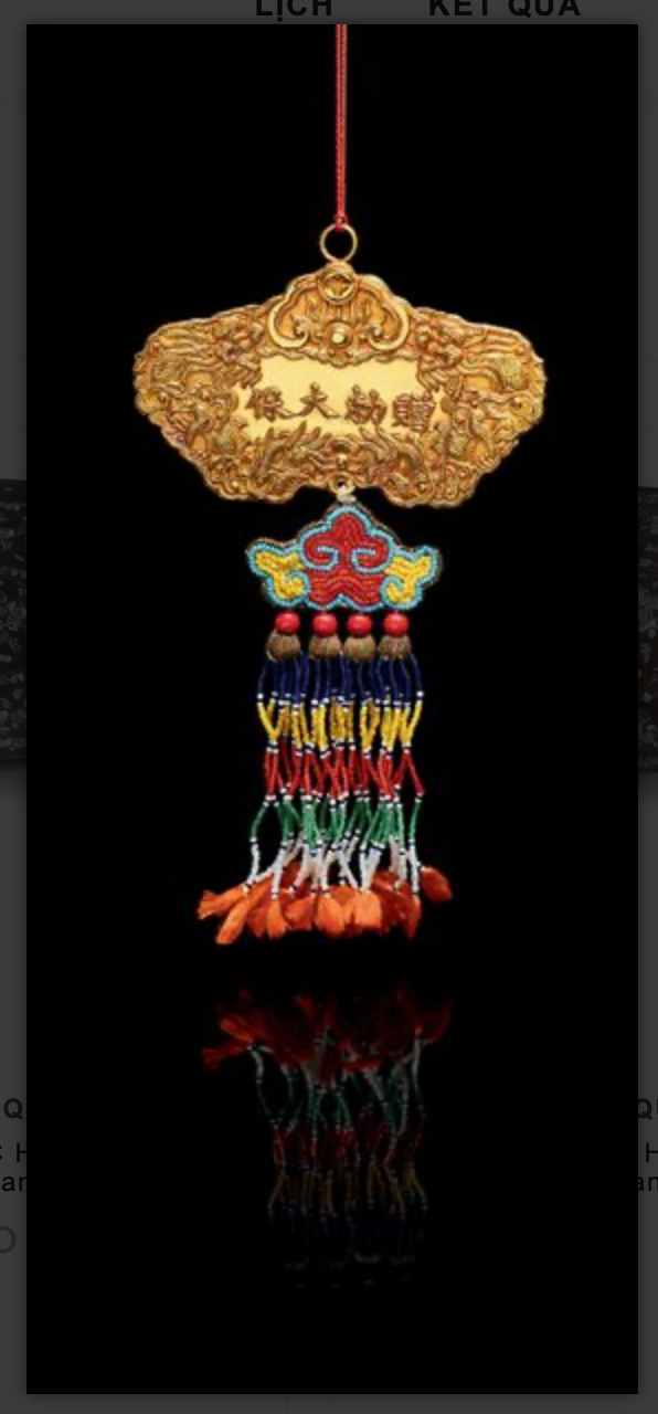 Kim khánh thời vua Bảo Đại.