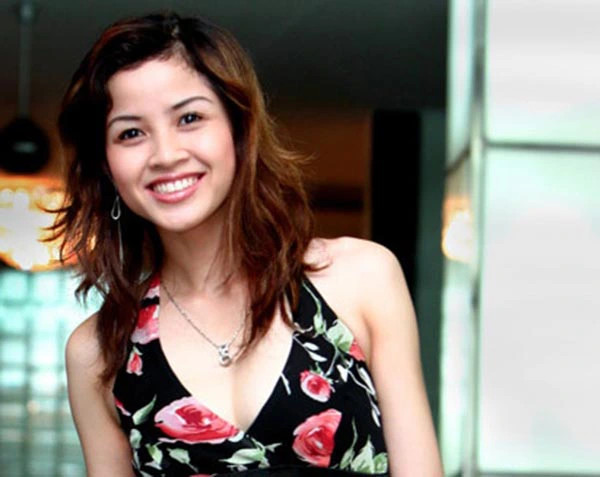 Diễn viên Phan Hòa khi mới vào nghề.