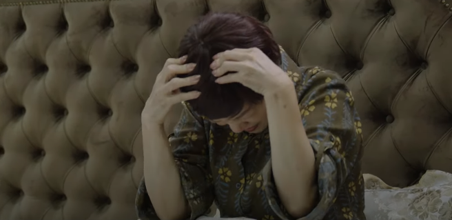 Bà Lan vào viện cấp cứu. Ảnh: CMH.