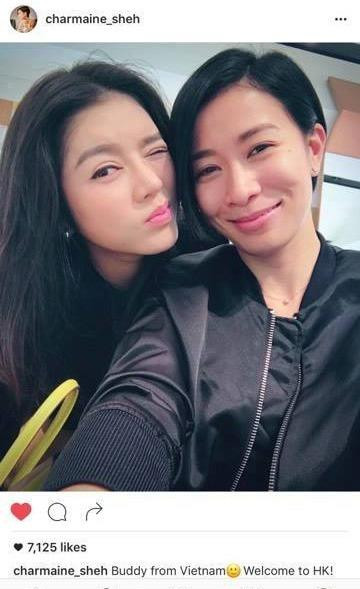 Khoảnh khắc thân thiết của cả hai từng được "Ảnh hậu Hồng Kông" đăng tải Khoảnh khắc thân thiết của cả hai từng được "Ảnh hậu Hồng Kông" đăng tải