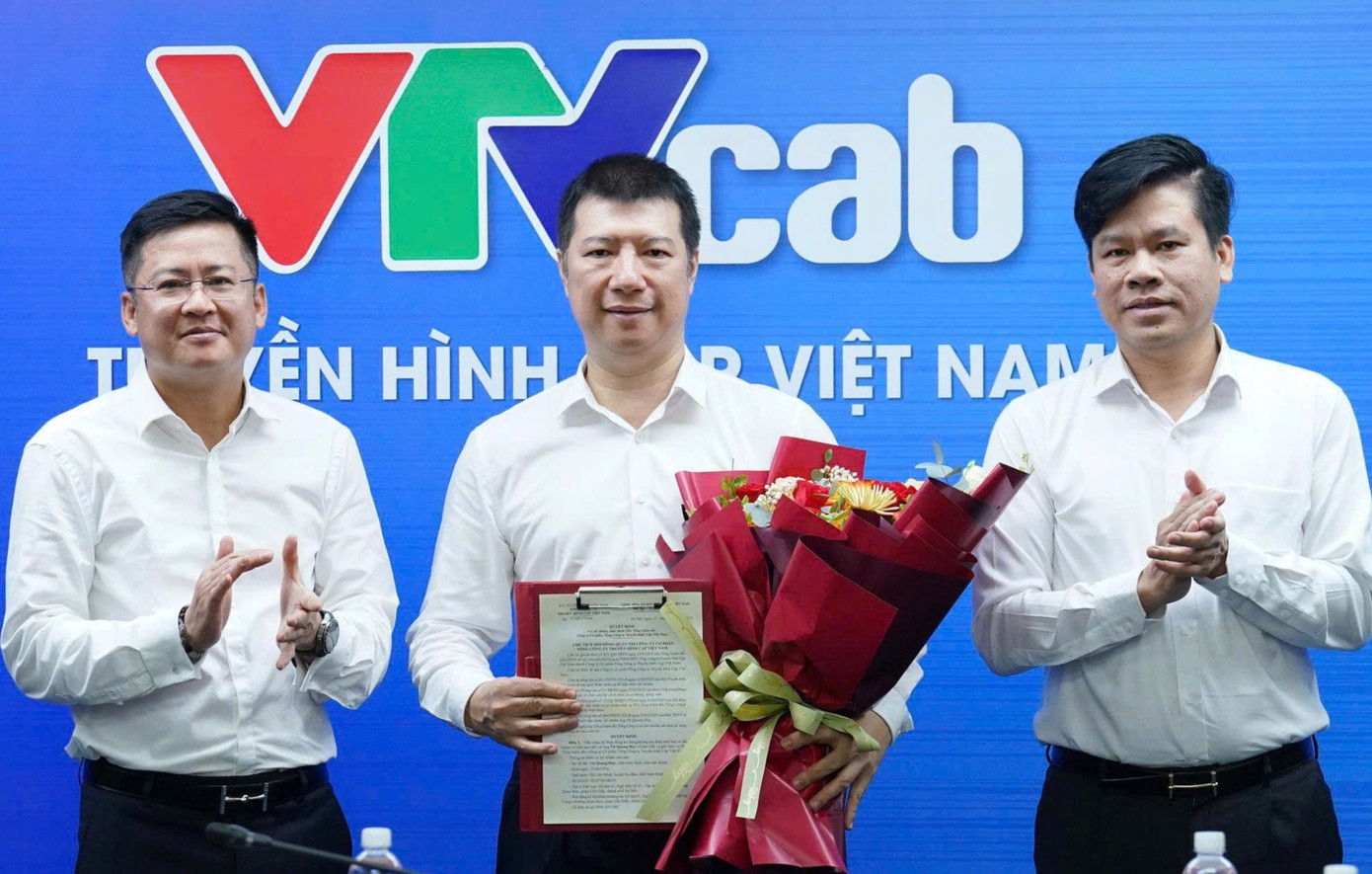BLV Vũ Quang Huy được bổ nhiệm giữ chức vụ Phó Tổng giám đốc VTVcab.