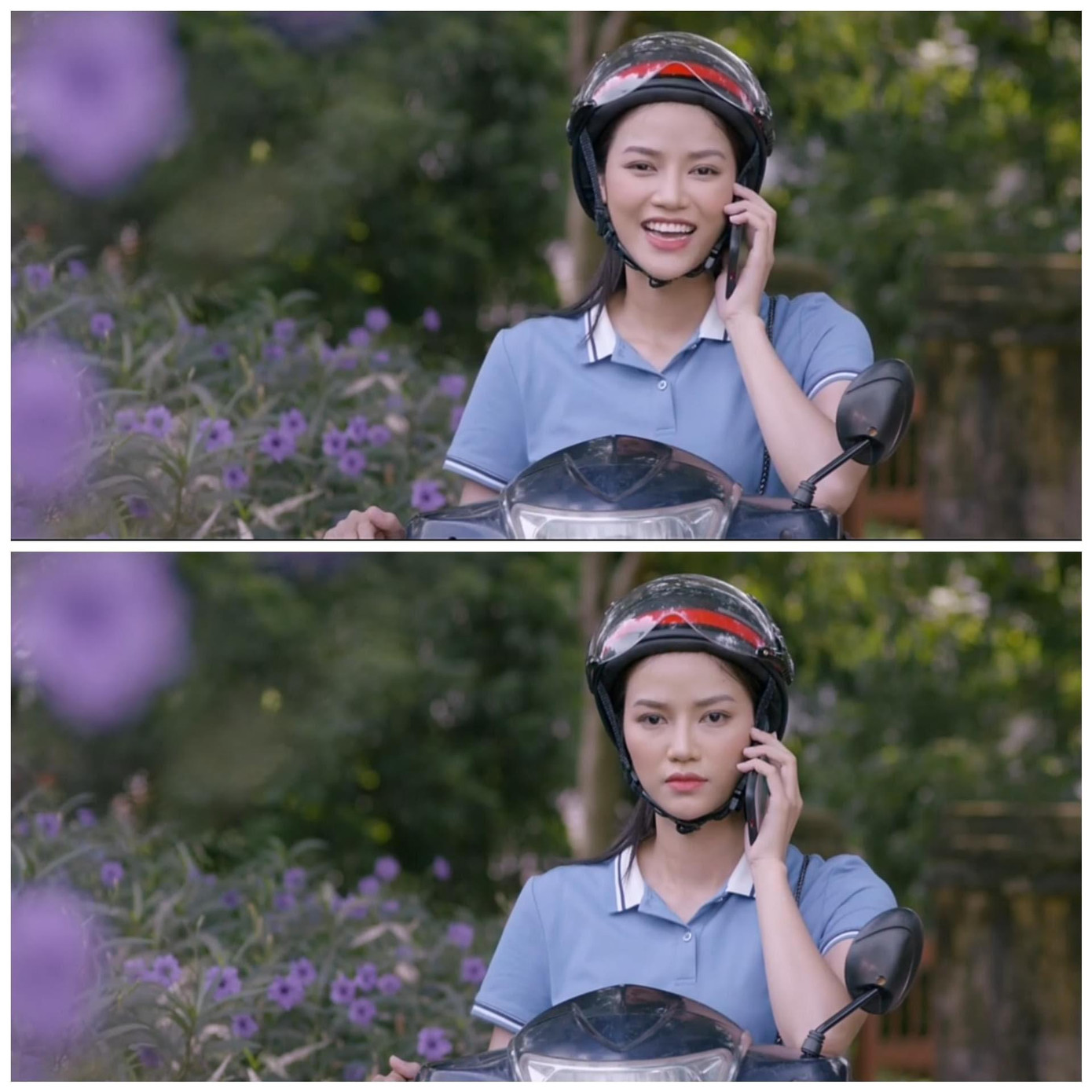 Anh Đào có vai diễn cá tính trong Lối về miền hoa.