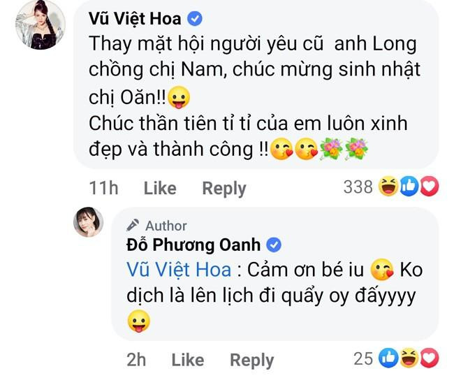 "Tình địch" Thiên Nga (diễn viên Việt Hoa) để lại lời nhắn hài hước cho Phương Oanh. "Tình địch" Thiên Nga (diễn viên Việt Hoa) để lại lời nhắn hài hước cho Phương Oanh.