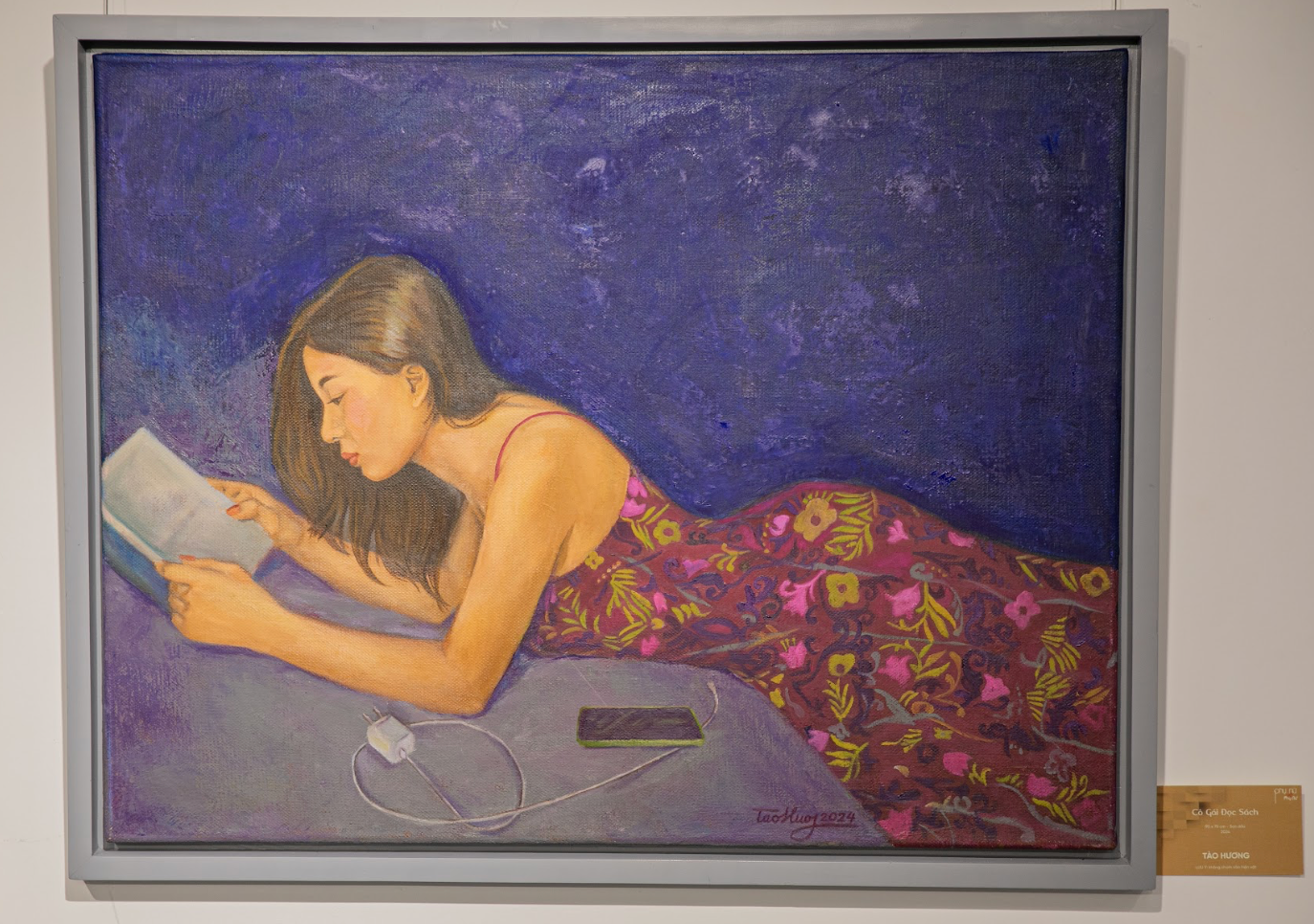 Triển lãm Phụ nữ vẽ phụ nữ mở cửa đến hết ngày 25/6.