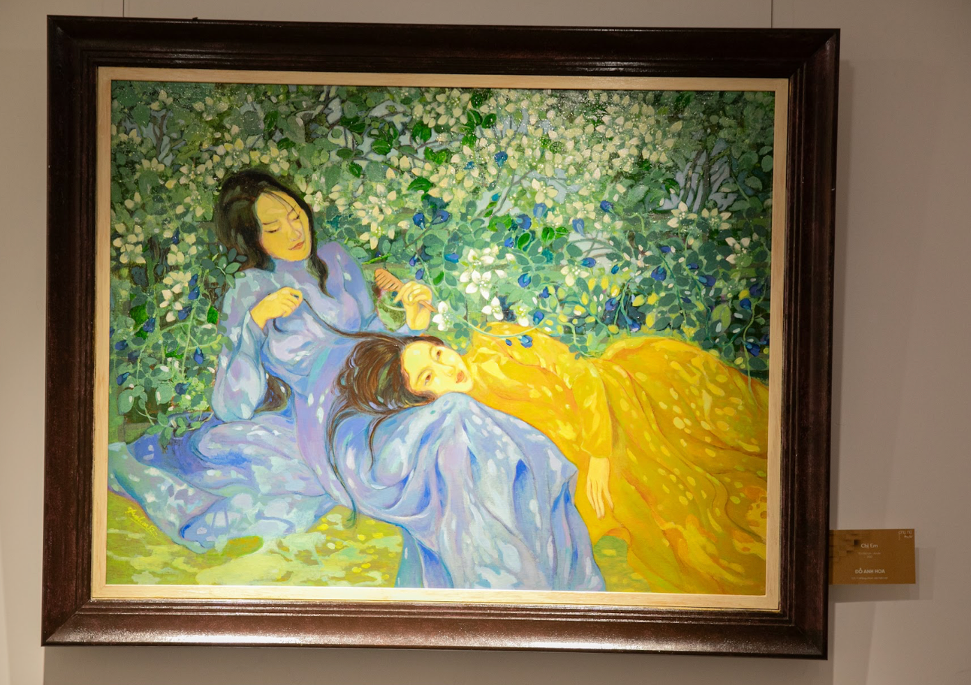 Triển lãm Phụ nữ vẽ phụ nữ mở cửa đến hết ngày 25/6.