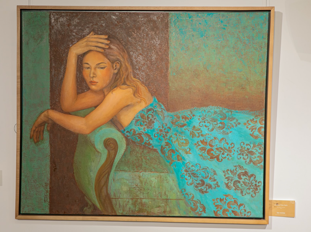 Triển lãm Phụ nữ vẽ phụ nữ mở cửa đến hết ngày 25/6.