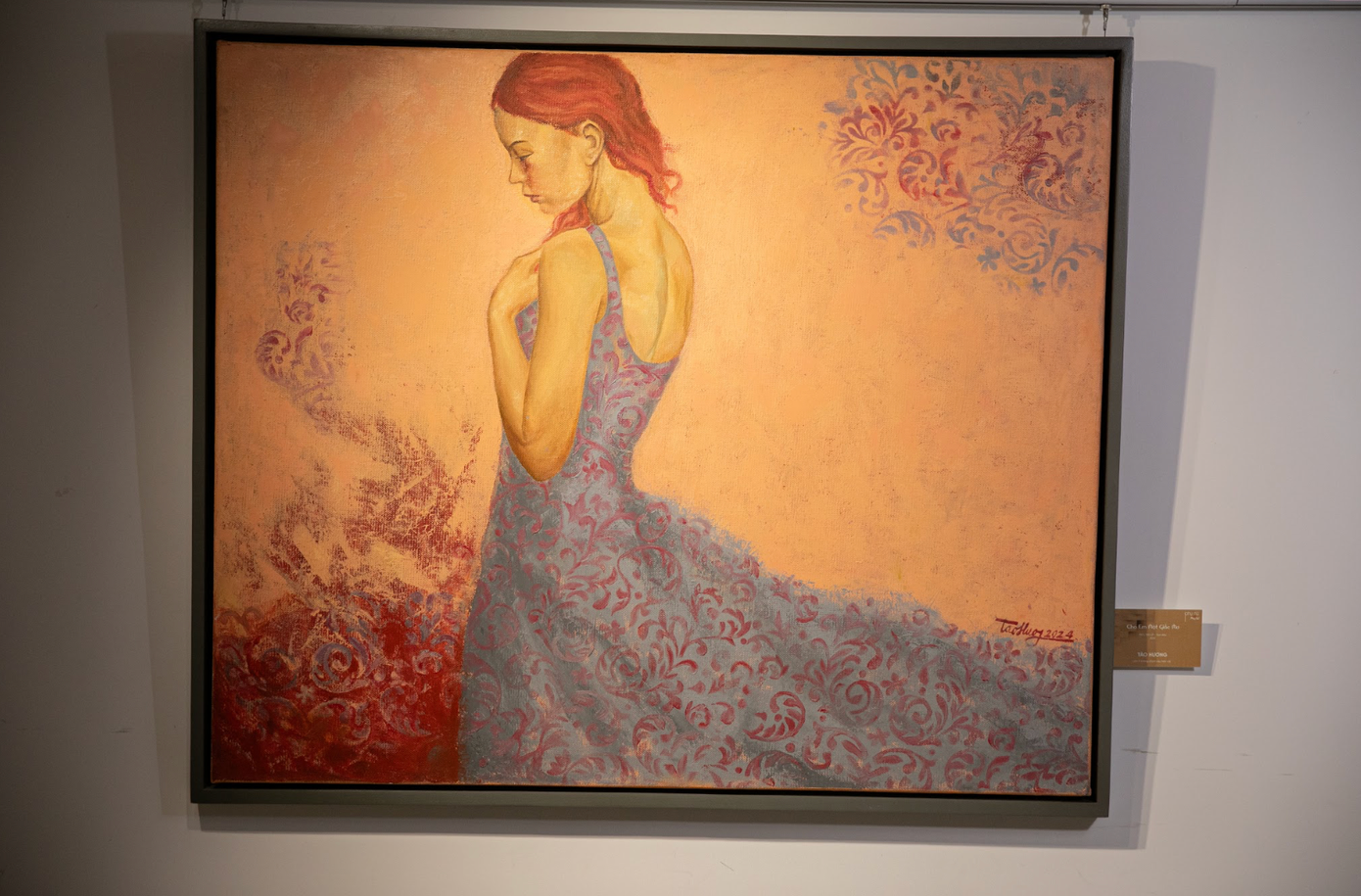 Tranh Cho em một giấc mơ của họa sĩ Tào Hương.