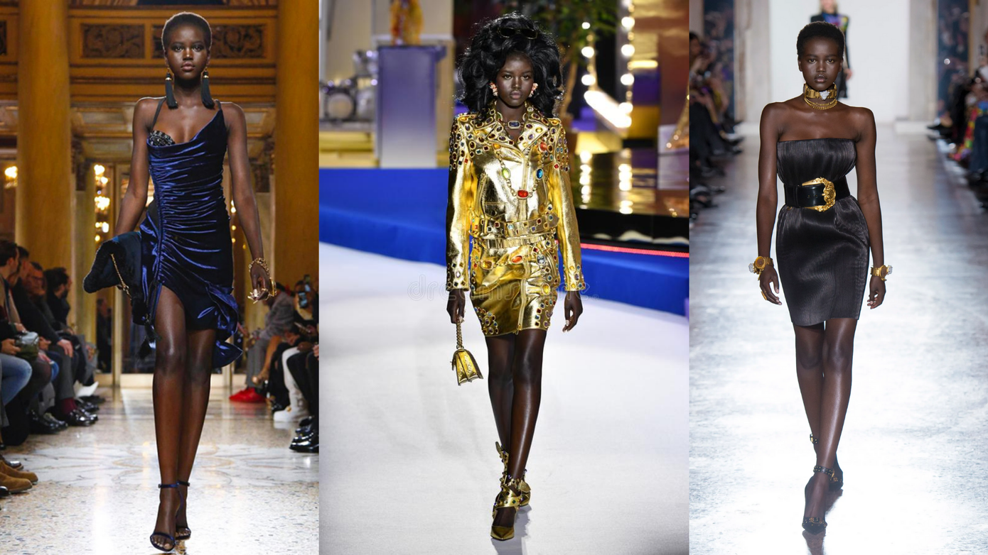 Ít ai biết rằng, trước khi nổi tiếng như hiện tại, Adut Akech có tuổi thơ cơ cực khi lớn lên trong một trại tị nạn ở Kenya.