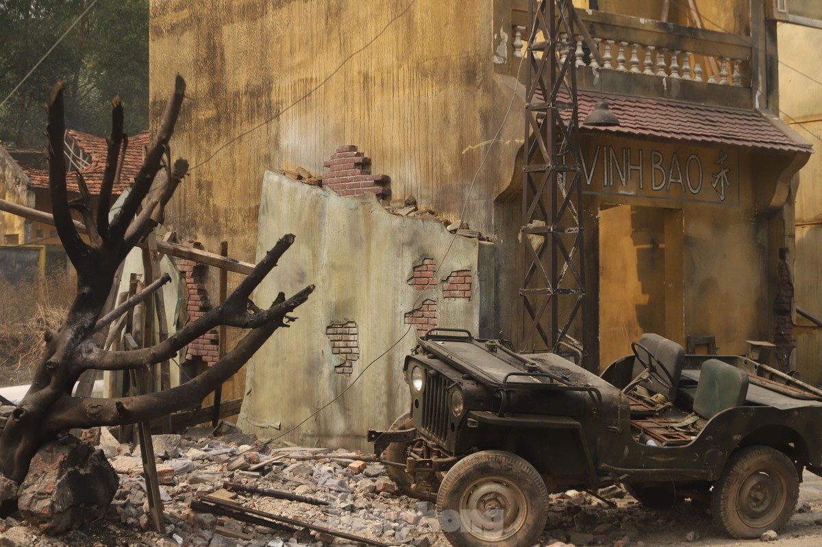 Bối cảnh phim được dựng mới hoàn toàn. Ảnh: Nguyên Khánh. Bối cảnh phim được dựng mới hoàn toàn. Ảnh: Nguyên Khánh.