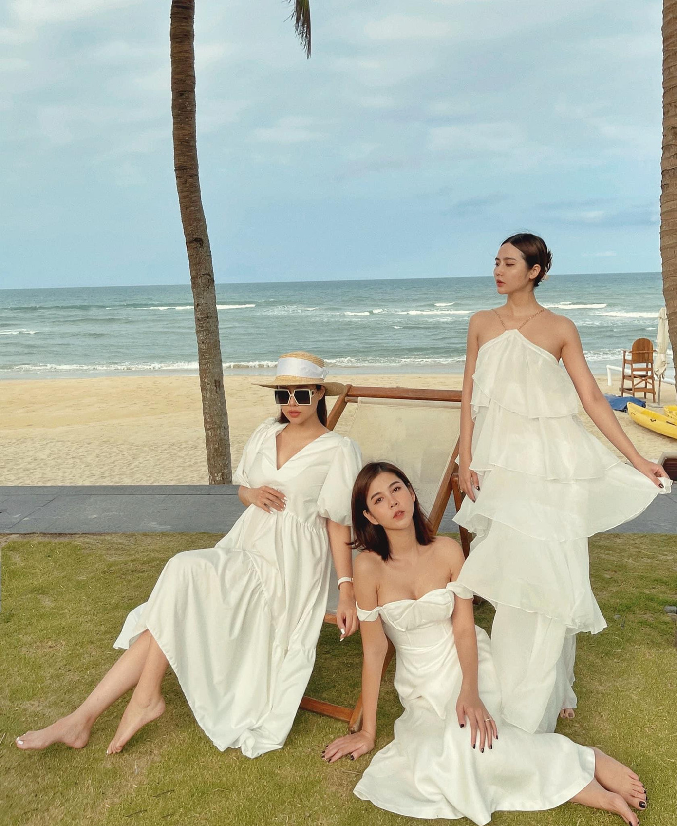 MC- BTV Vũ Thu Hoài và nữ diễn viên Huyền Lizzie là hai người bạn thân thiết của Phương Anh từ những ngày đầu tham gia nghệ thuật