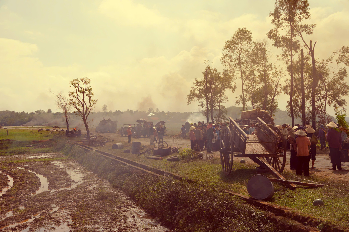 Bối cảnh bên sông Thạch Hãn (Quảng Trị). Bối cảnh bên sông Thạch Hãn (Quảng Trị).