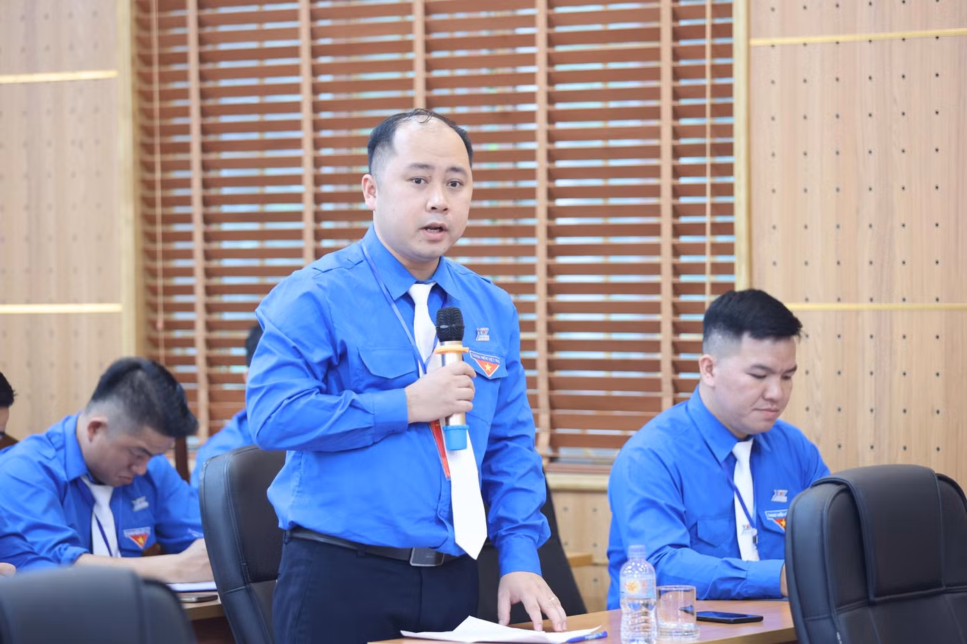 Anh Hà Công Đạt, Bí thư Huyện Đoàn Mai Châu. Ảnh: Như Ý Anh Hà Công Đạt, Bí thư Huyện Đoàn Mai Châu. Ảnh: Như Ý