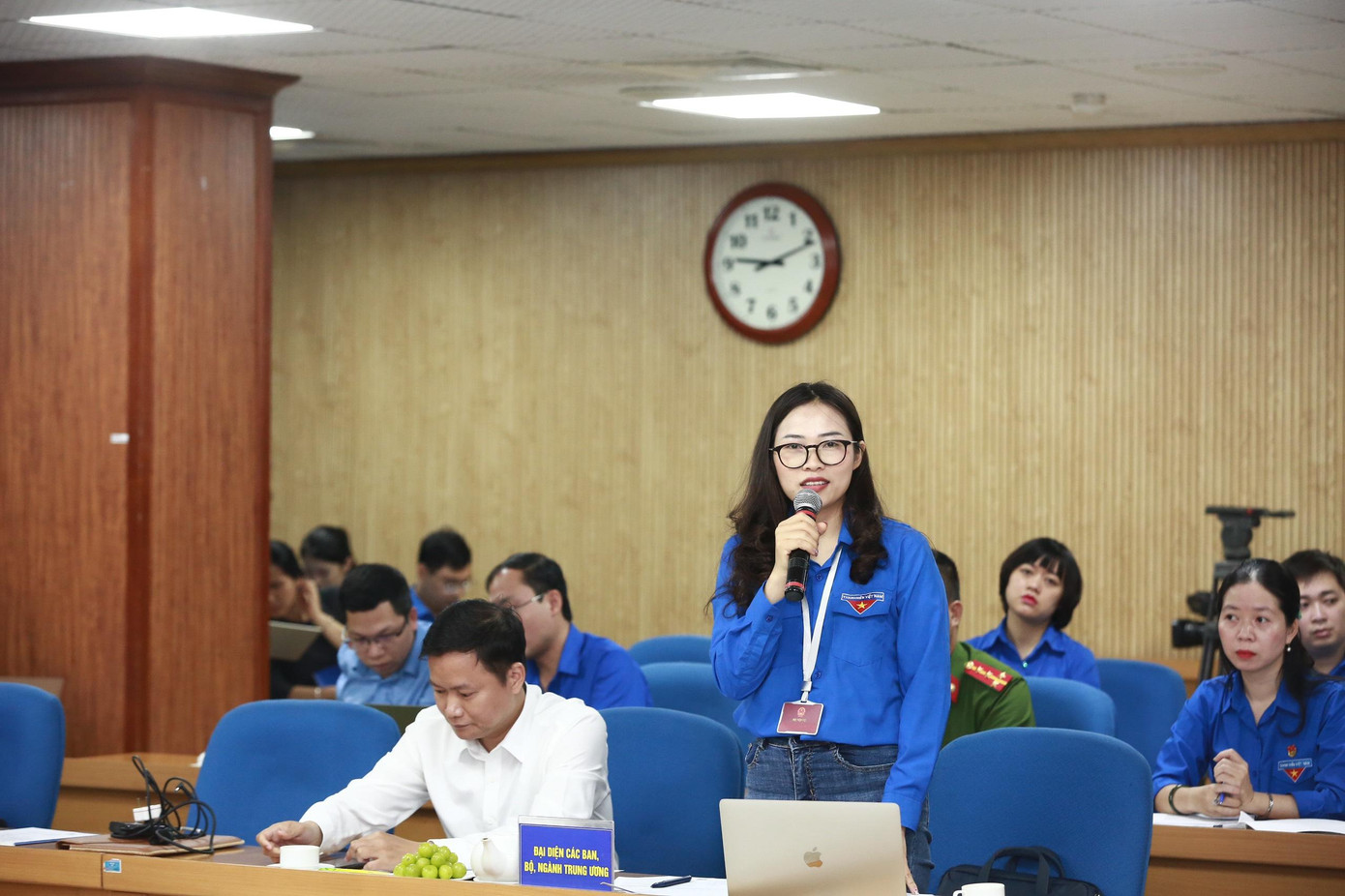 TS. Nguyễn Thị Trang, Viện Nghiên cứu Khoa học hành chính (Học viện Hành chính Quốc gia). Ảnh: Bảo Anh