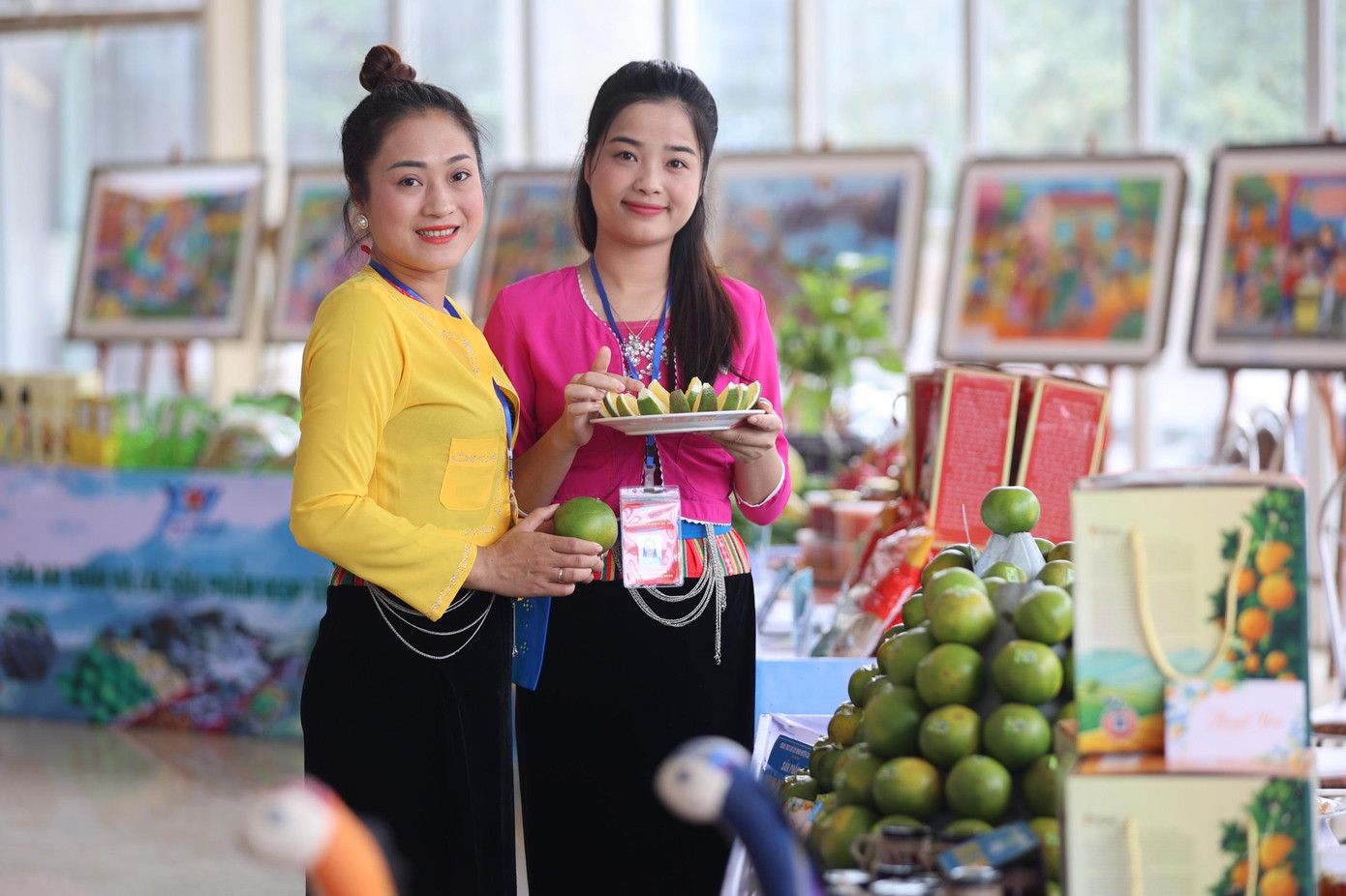 Đại biểu là người dân tộc thiểu số chiếm hơn 74% tổng số đại biểu tham gia đại hội. Ảnh: Như Ý