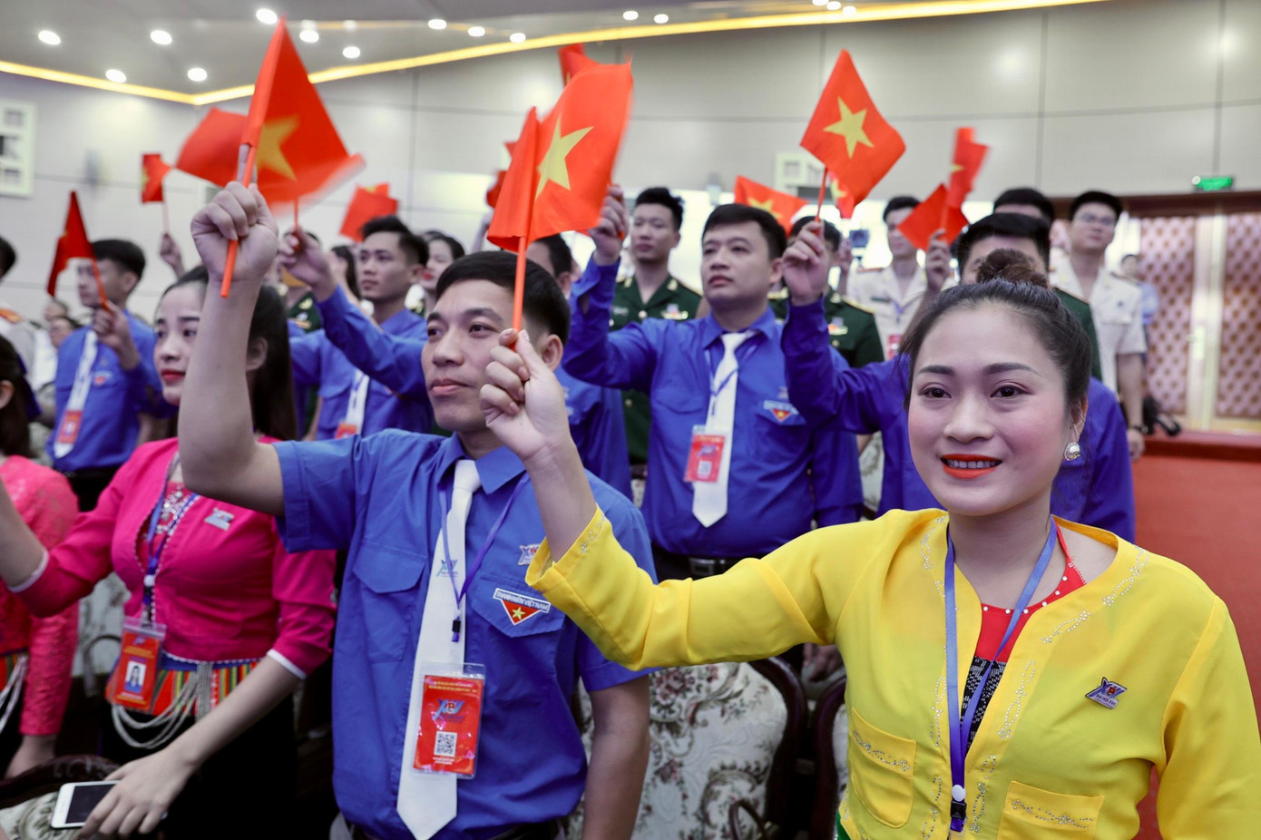 Các đại biểu tại phiên trọng thể đại hội. Ảnh: Như Ý