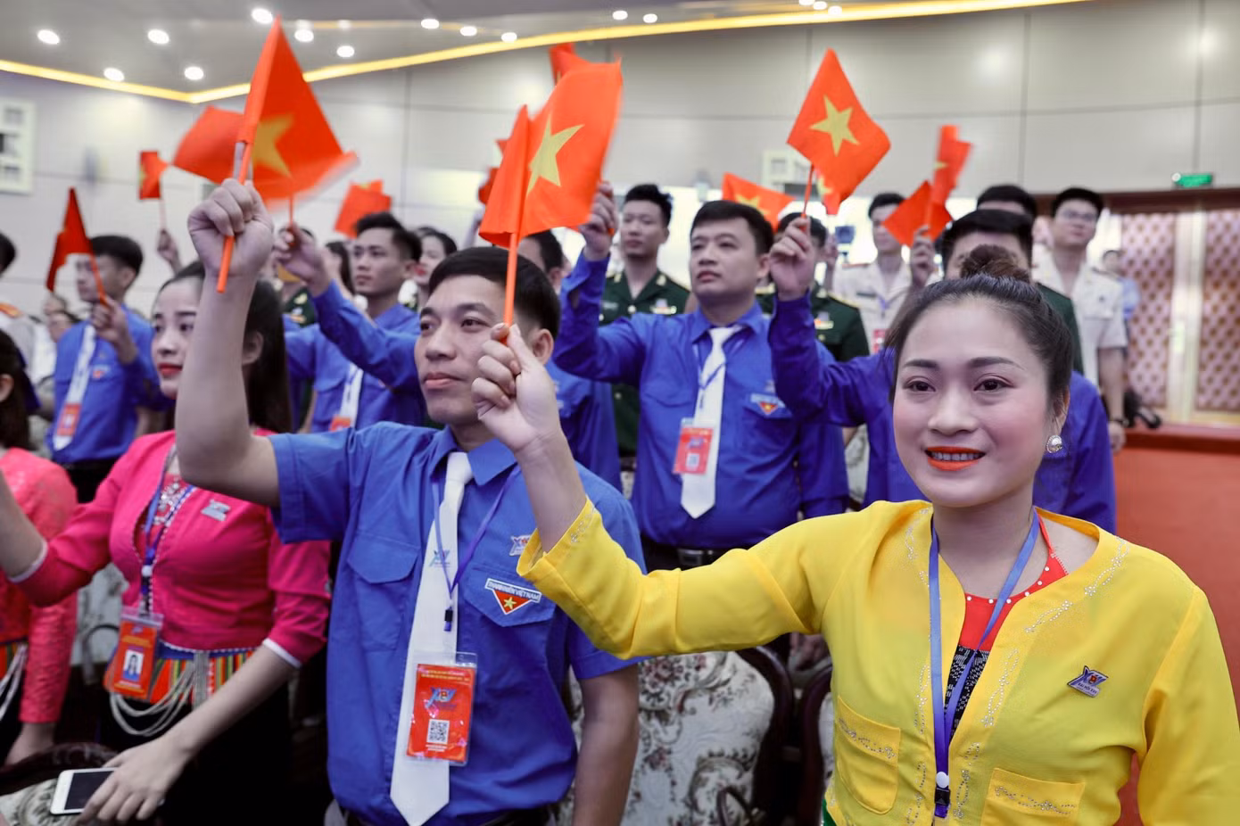 Các đại biểu tại phiên trọng thể đại hội. Ảnh: Như Ý