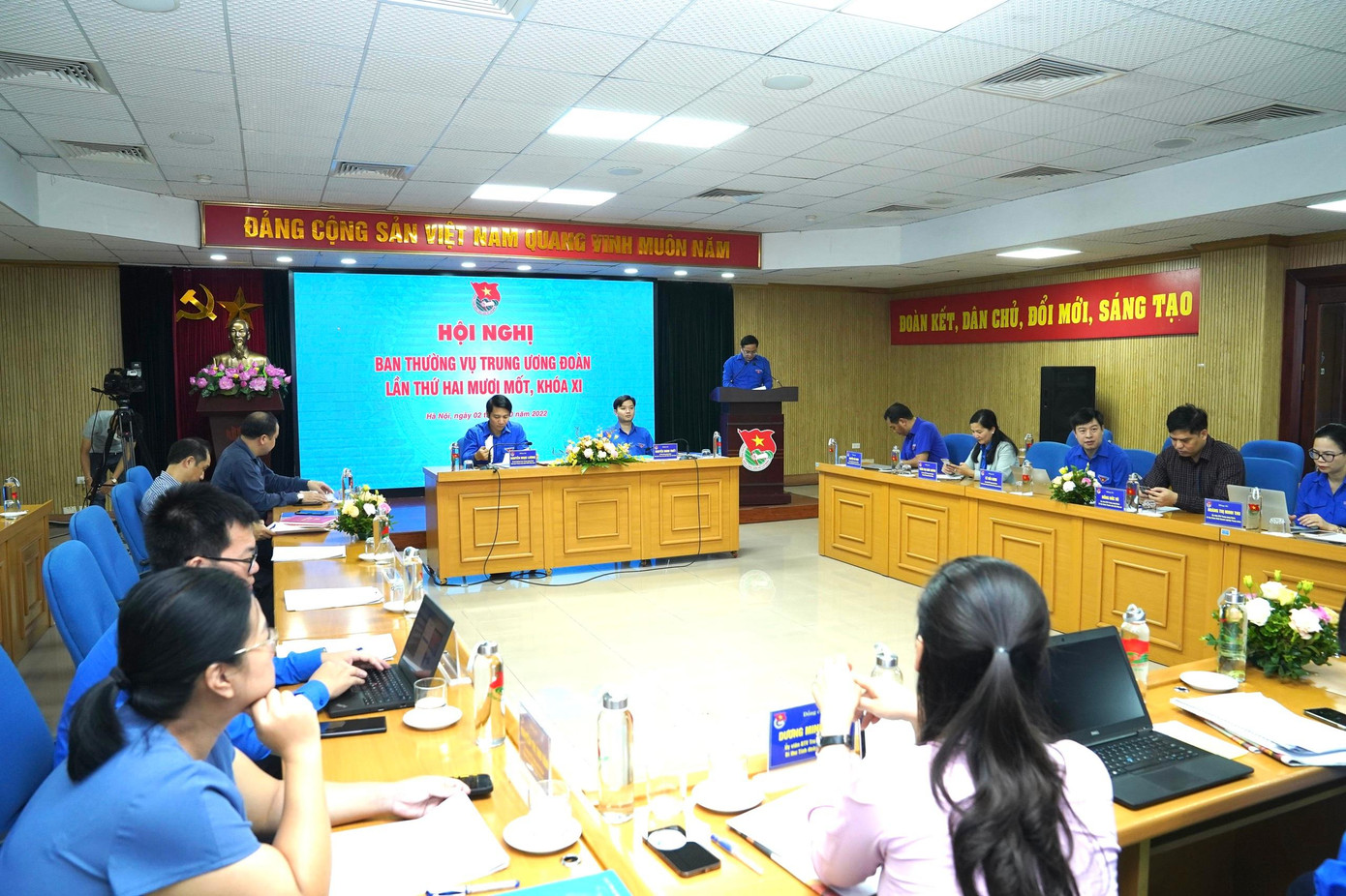 Hội nghị Ban Thường vụ T.Ư Đoàn lần thứ 21, khóa XI