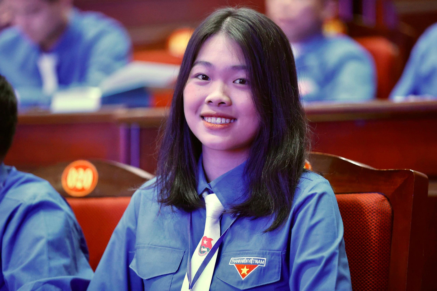 Lương Phạm Phương Anh (sinh năm 2006), 1 trong 2 đại biểu trẻ tuổi nhất Đại hội Đoàn tỉnh Bắc Ninh khóa XV. Ảnh: Như Ý Lương Phạm Phương Anh (sinh năm 2006), 1 trong 2 đại biểu trẻ tuổi nhất Đại hội Đoàn tỉnh Bắc Ninh khóa XV. Ảnh: Như Ý