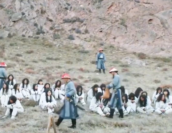 Ảnh minh họa về tour du lịch khổ sai tại Ninh Cổ Tháp. Ảnh: Douyin. Ảnh minh họa về tour du lịch khổ sai tại Ninh Cổ Tháp. Ảnh: Douyin.