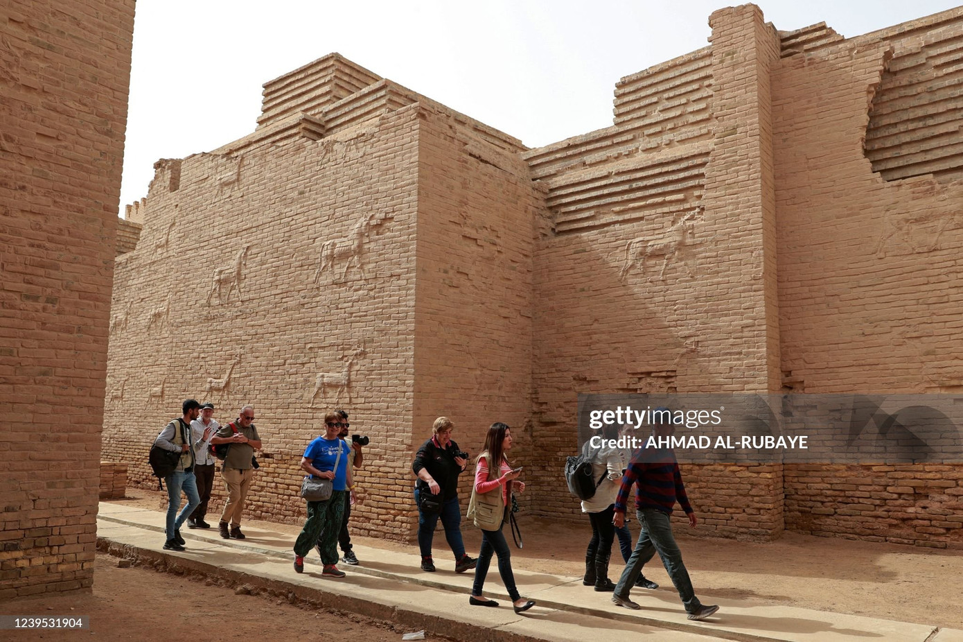 Thành phố cổ Babylon ở Iraq được UNESCO công nhận là di sản thế giới. Ảnh: Gettyimages.