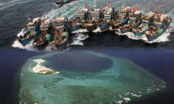 Đội tàu TQ theo kế hoạch sẽ đánh bắt ở trên Biển Đông trong 40 ngày. Ảnh: China Daily . Đội tàu TQ theo kế hoạch sẽ đánh bắt ở trên Biển Đông trong 40 ngày. Ảnh: China Daily