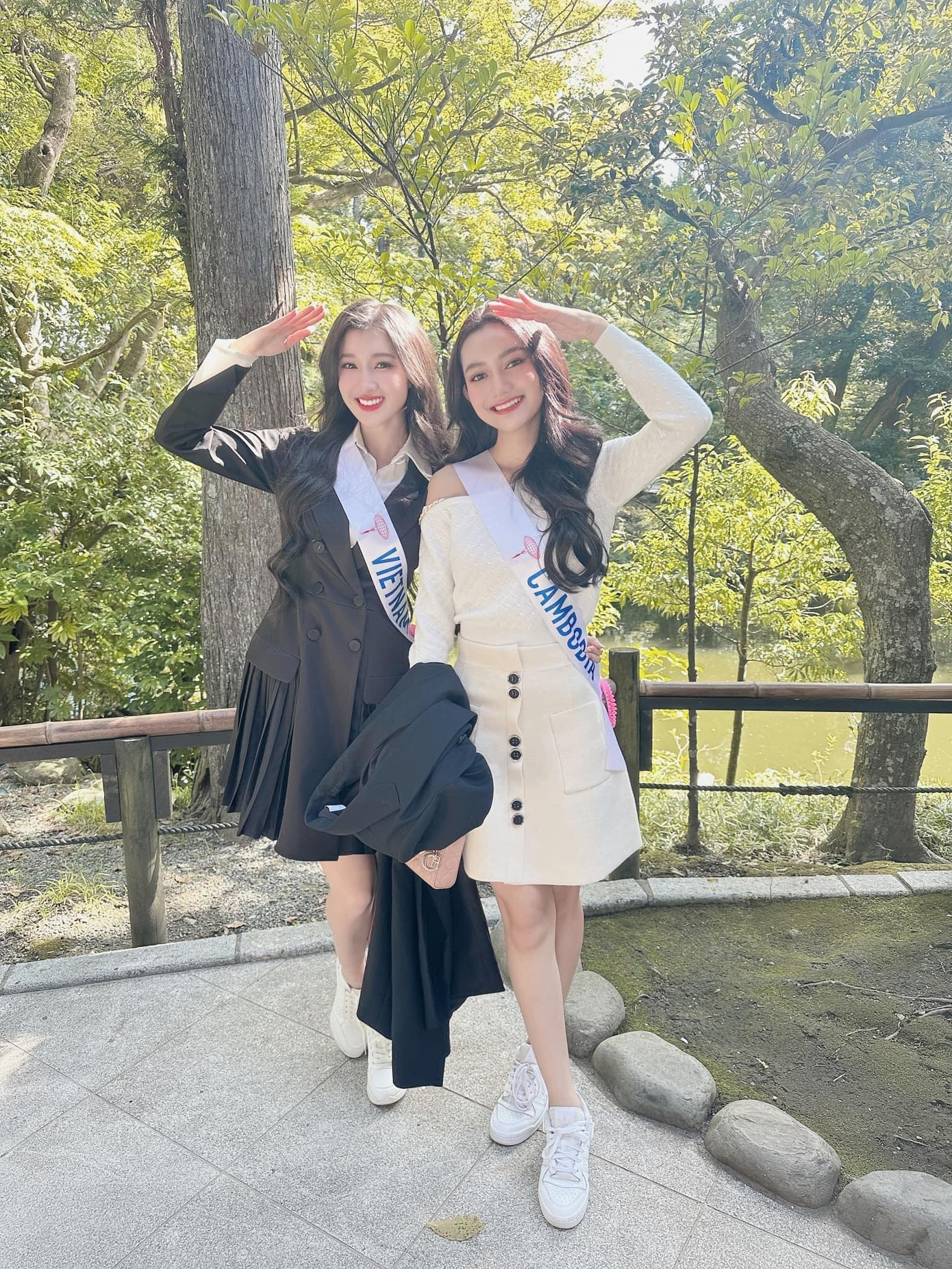 Một số hình ảnh của Phương Nhi tại cuộc thi Hoa hậu Quốc tế 2023.