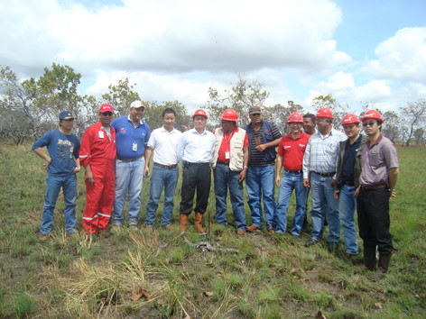 Các chuyên gia dầu khí Việt và Venezuela đang làm việc tại Junin- 2